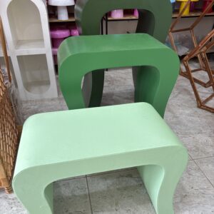 Trio de mesa U (escolha a cor)